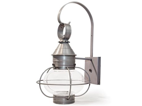 Northeast Lantern Onion 1 - Light Outdoor Wall Light with Clear Glass
