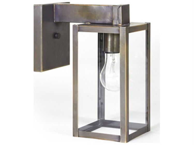 Northeast Lantern Uptown 1-Light Outdoor Wall Dark Brass