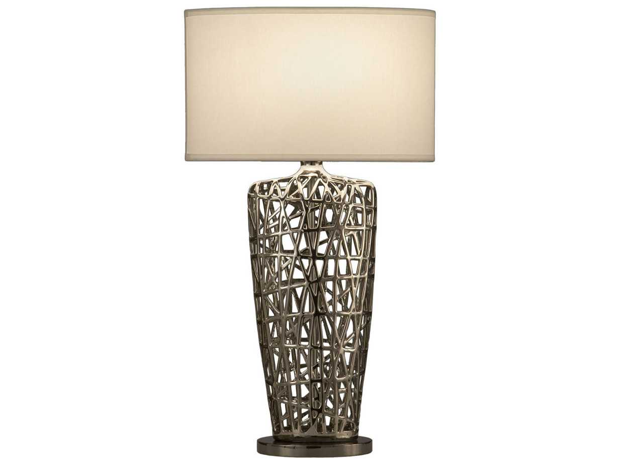 Nova Bird Nest Chrome Table Lamp NOV11076