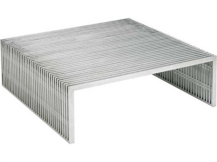 Nuevo Living Amici Silver 40 Square Coffee Table Nuehgdj188 Nuevo Living Amici Silver 40 Square Coffee Table Hgdj188