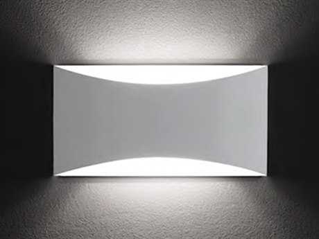 Oluce Kelly 2-Light White LED Wall Sconce