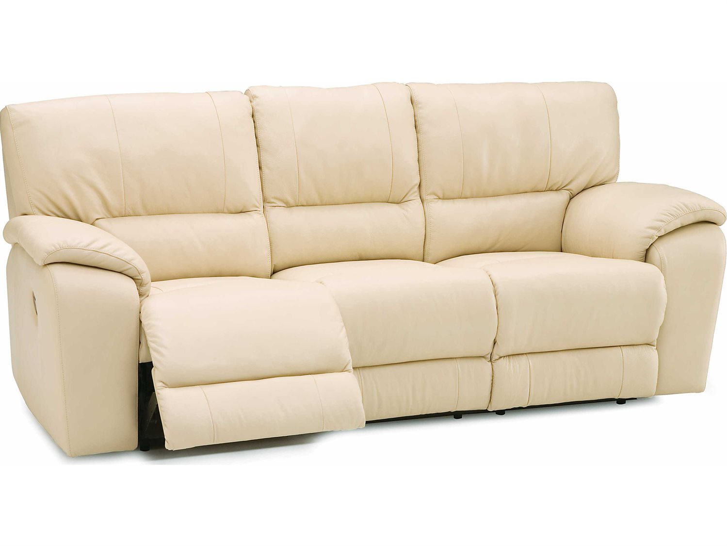 Palliser Shields Evoque Frost Leather Powered Recliner Sofa (OPEN BOX