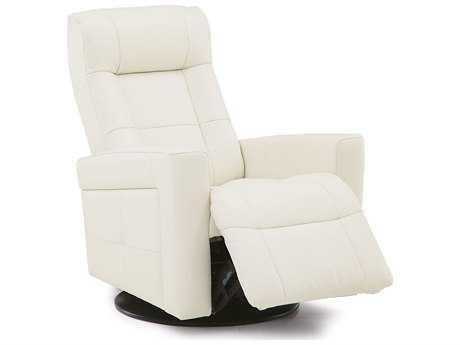 Palliser Chesapeake Leather Upholstery Swivel Glider Recliner