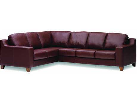 Palliser Reed Sectional Sofa Pl77289sc3, Maroon Leather Sectional Sofa