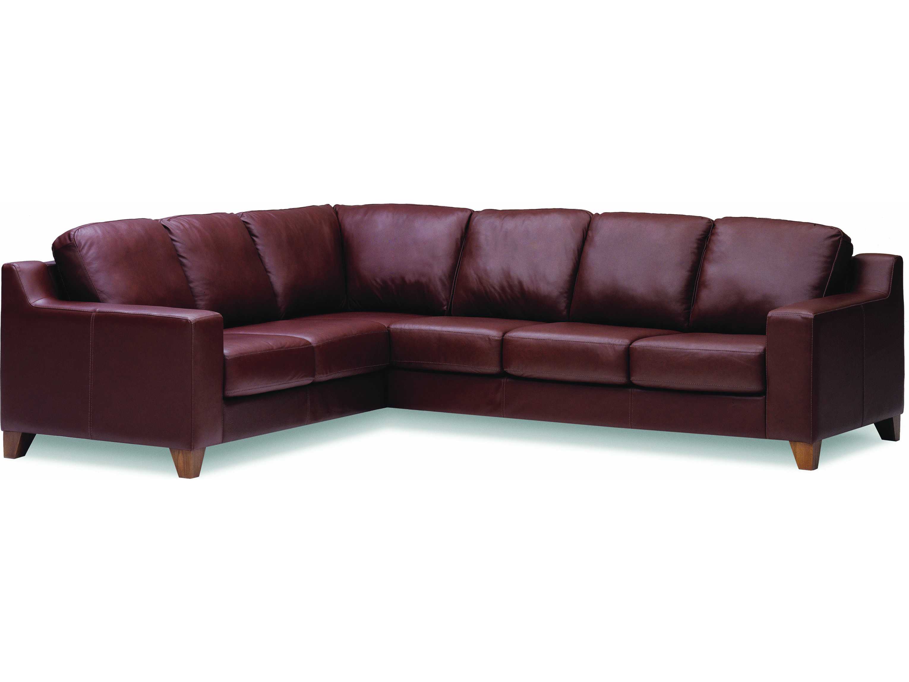 palliser reed leather sofa