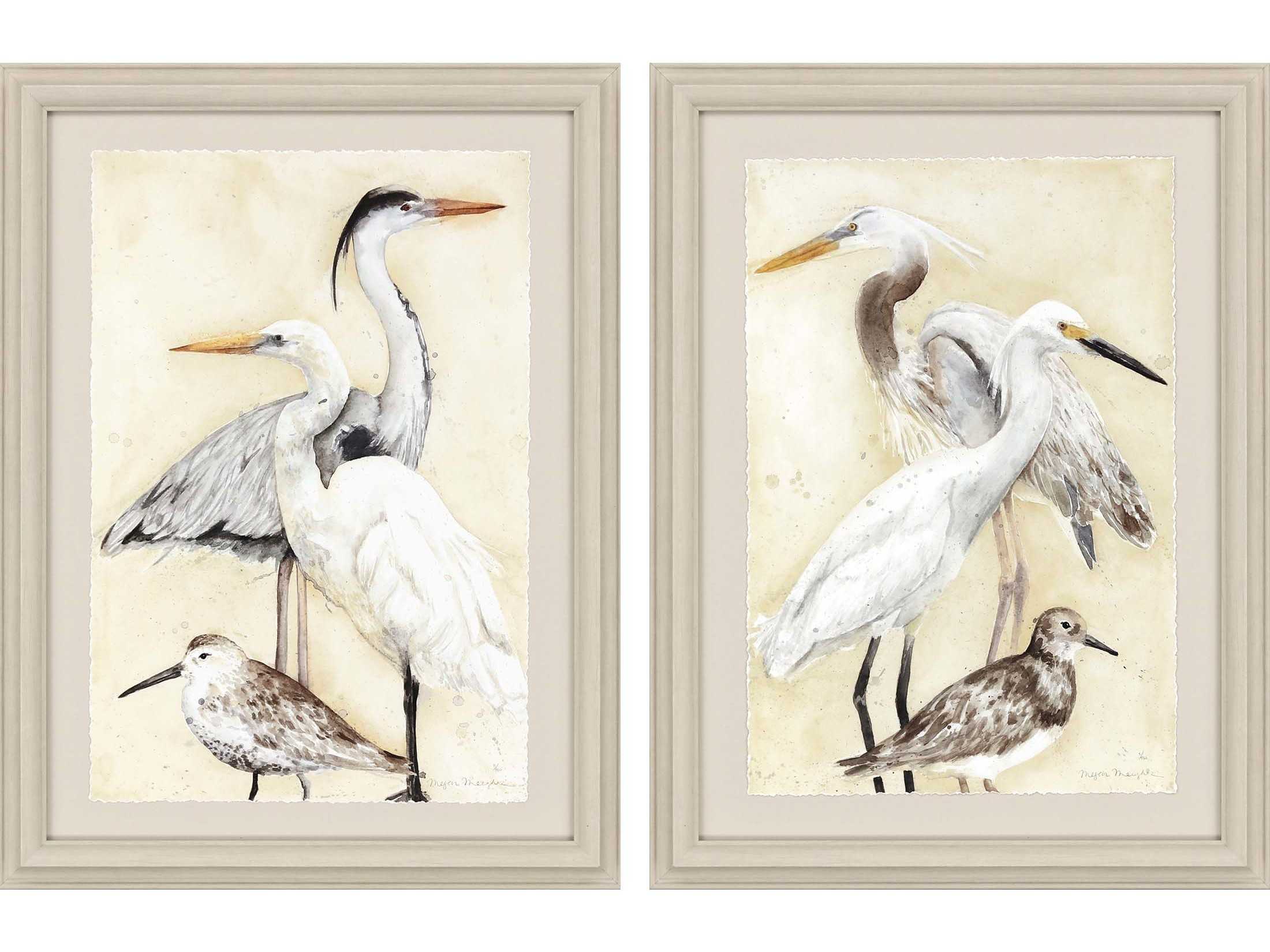 Paragon Coastal Birds Canvas Wall Art (Set of 2) | PAD13120