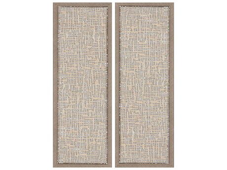 Paragon Naturals Natural Texture Canvas Wall Art Set of 2