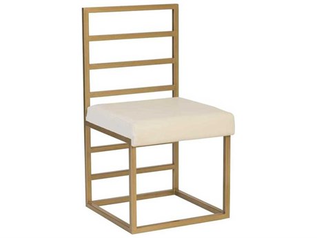 Phillips Collection Angela Harris Brown Upholstered Side Dining Chair