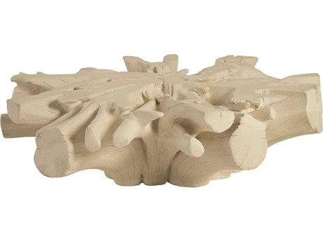 Luxecor Flow White Stone Coffee Table