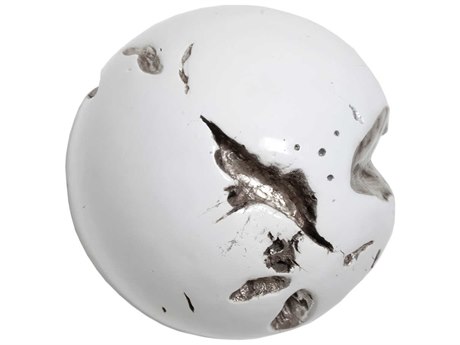 Phillips Collection Cast Naturals Silver Leaf / Glossy Lacquer Sculpture
