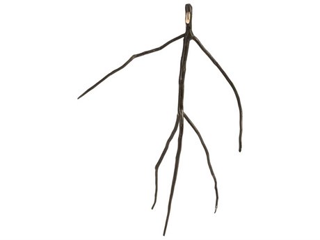 Phillips Collection Black 19" Abstract Monkey Sculpture