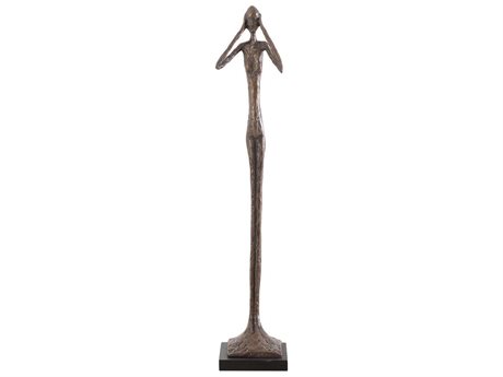 Phillips Collection Bronze Hear No Evil Skinny Sculpture
