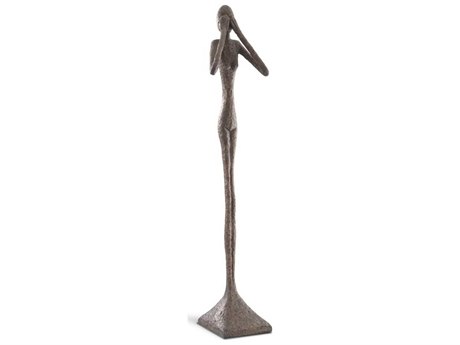 Phillips Collection Bronze See No Evil Slender Sculpture