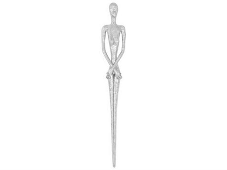 Luxecor Silver Leaf Female Sculpture