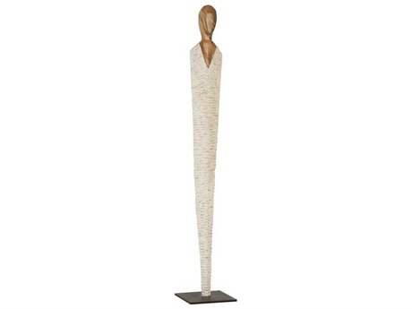 Phillips Collection White Brown Sculpture
