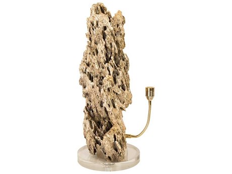 Phillips Collection Polish Brass Gold Table Lamp