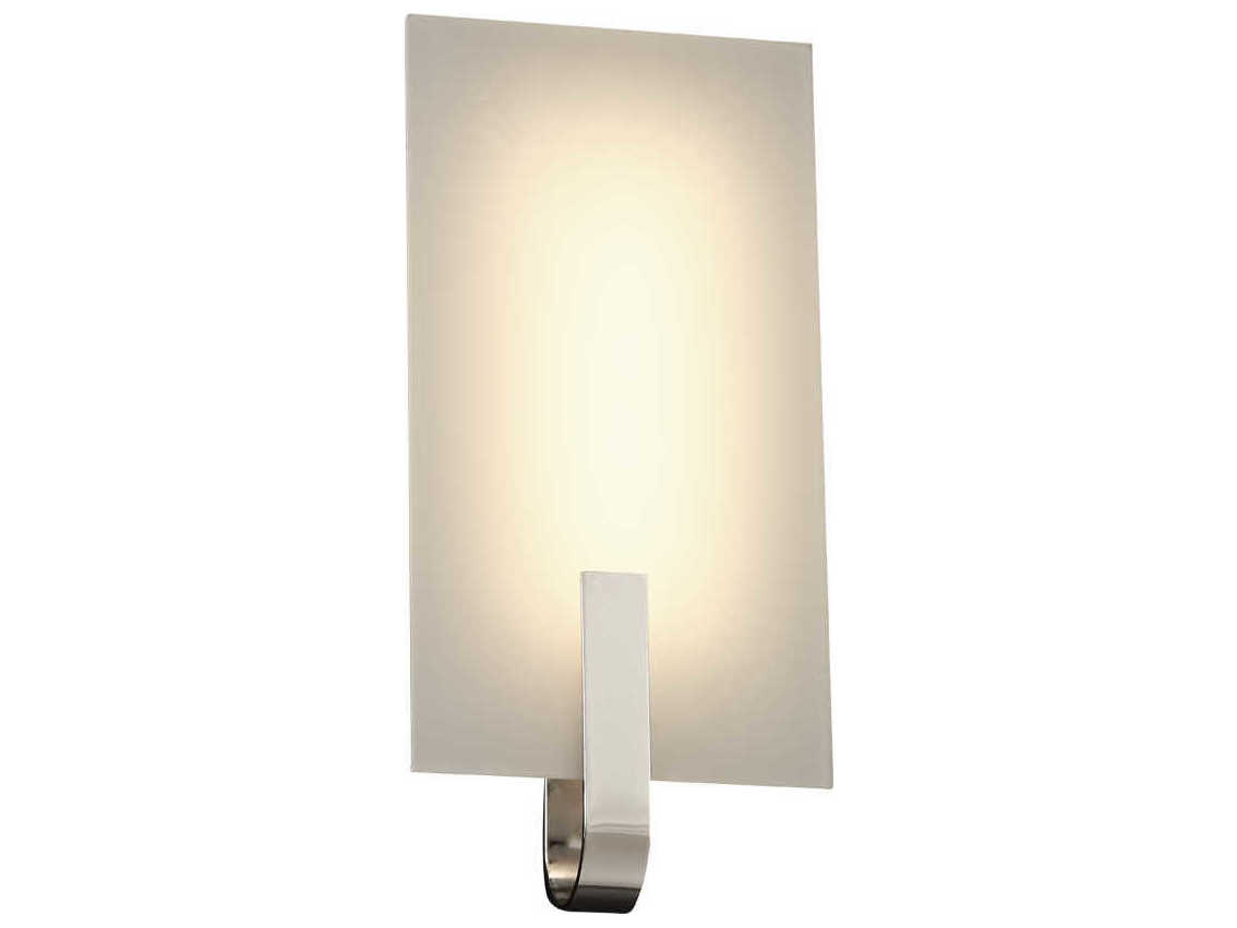 PLC Lighting Kent Polished Chrome 6'' Wide LED Wall Sconce PLC7510PC