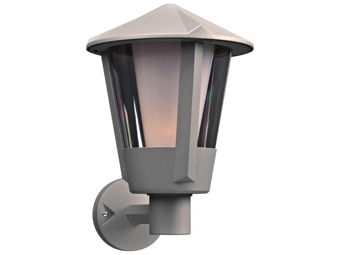 Plc Lighting Silva Silver Incandescent Outdoor Wall Light Plc Lighting Silva Silver Incandescent Outdoor Wall Light