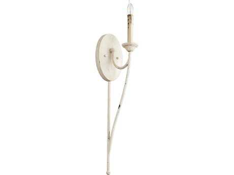Quorum Brooks 1-Light Persian White Wall Sconce