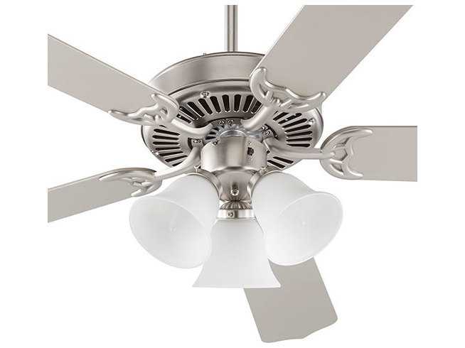 Quorum International Capri Vi Satin Nickel Indoor Ceiling Fan