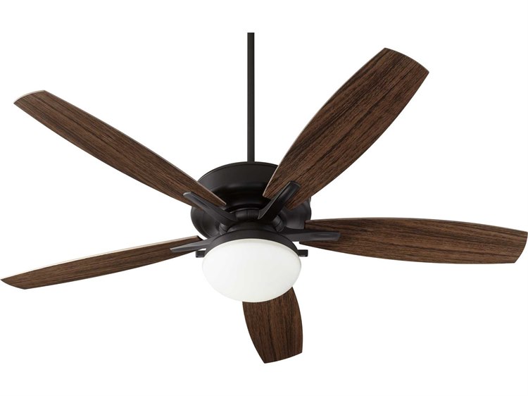 Quorum International Eden Noir Two Light 60 Wide Outdoor Ceiling