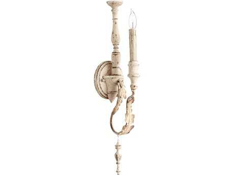 Quorum Salento 1-Light Persian White Wall Sconce