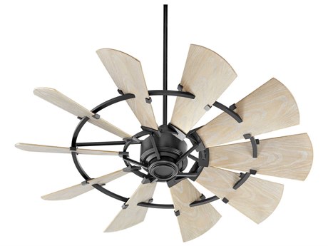 Quorum International Windmill Oiled Bronze 60'' Wide Indoor Ceiling Fan