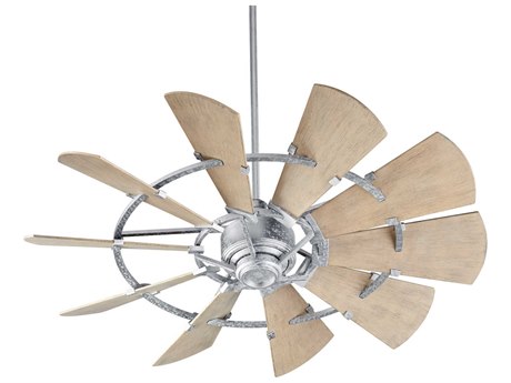 Quorum International Windmill Oiled Bronze 60'' Wide Indoor Ceiling Fan