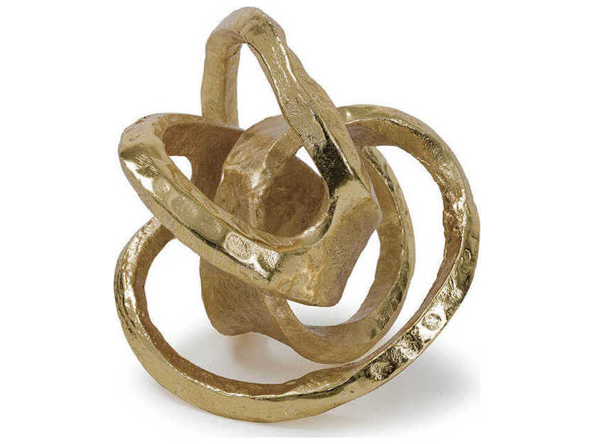 Regina Andrew Gold Metal Knot Sculpture REG201168GLD