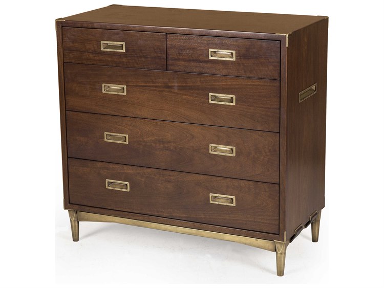 Sonder Distribution Durham Robust Walnut Four Drawers Single