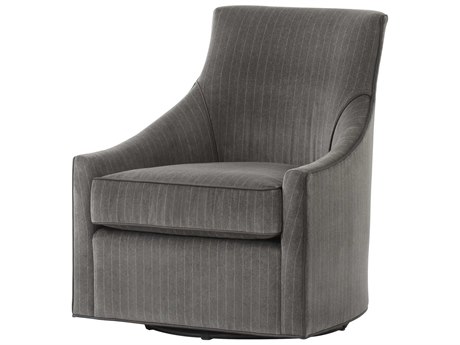 Sonder Living Fraser Swivel Gray Fabric Accent Chair