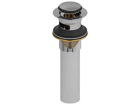 Riobel Chrome Push Drain with Overflow
