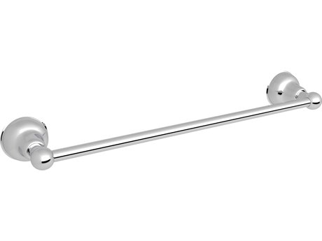 Rohl Arcana Polished Chrome 24" Wall Mount Single Towel Bar