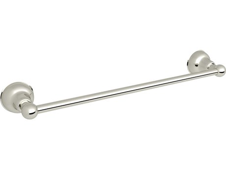 Rohl Arcana Polished Nickel 24" Wall Mount Single Towel Bar