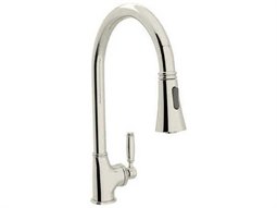 Perrin and Rowe Georgian Era Polished Nickel Filter Kitchen Faucet ...