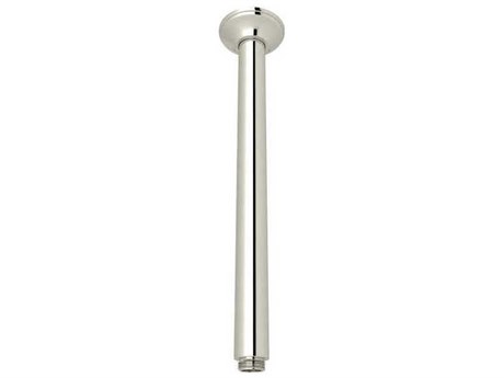Rohl Polished Nickel 12" Ceiling Mount Shower Arm