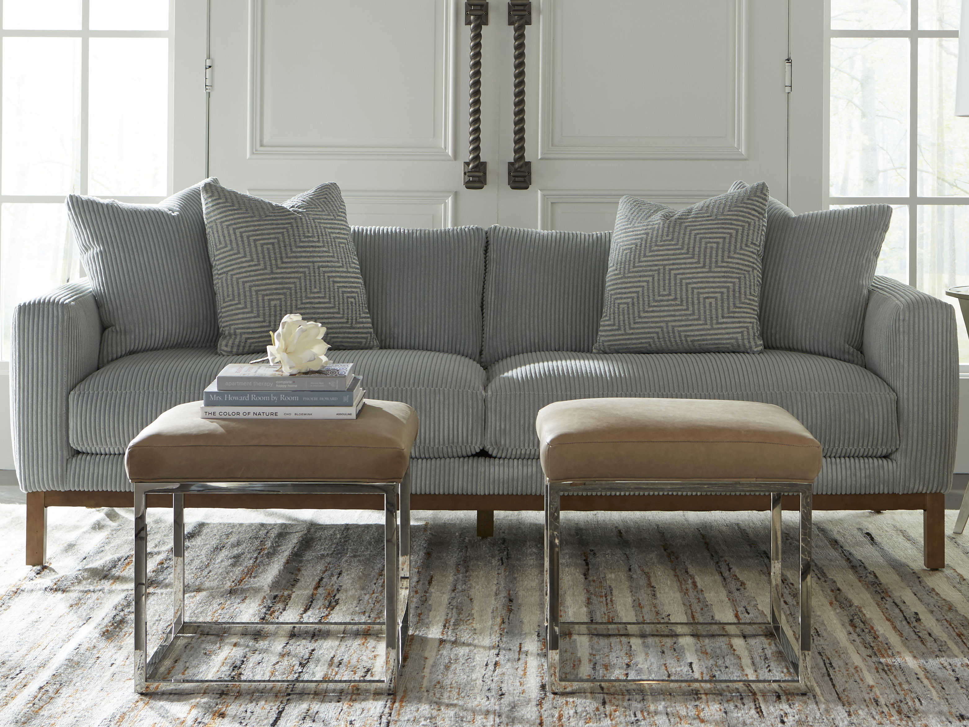 Rowe Furniture Butler Wood Base Sofa ROWP260003