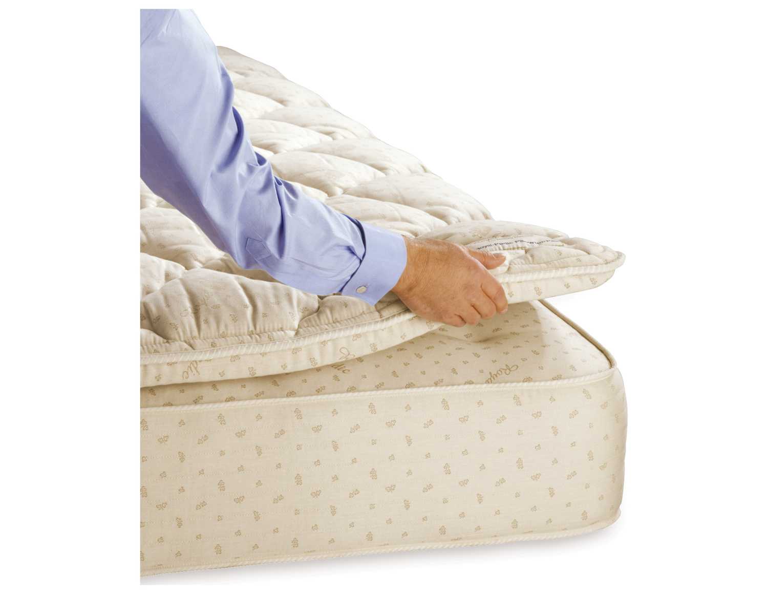 Royal-Pedic Pillowtop Mattress Pads - 3 inch | Allergy Buyers Club