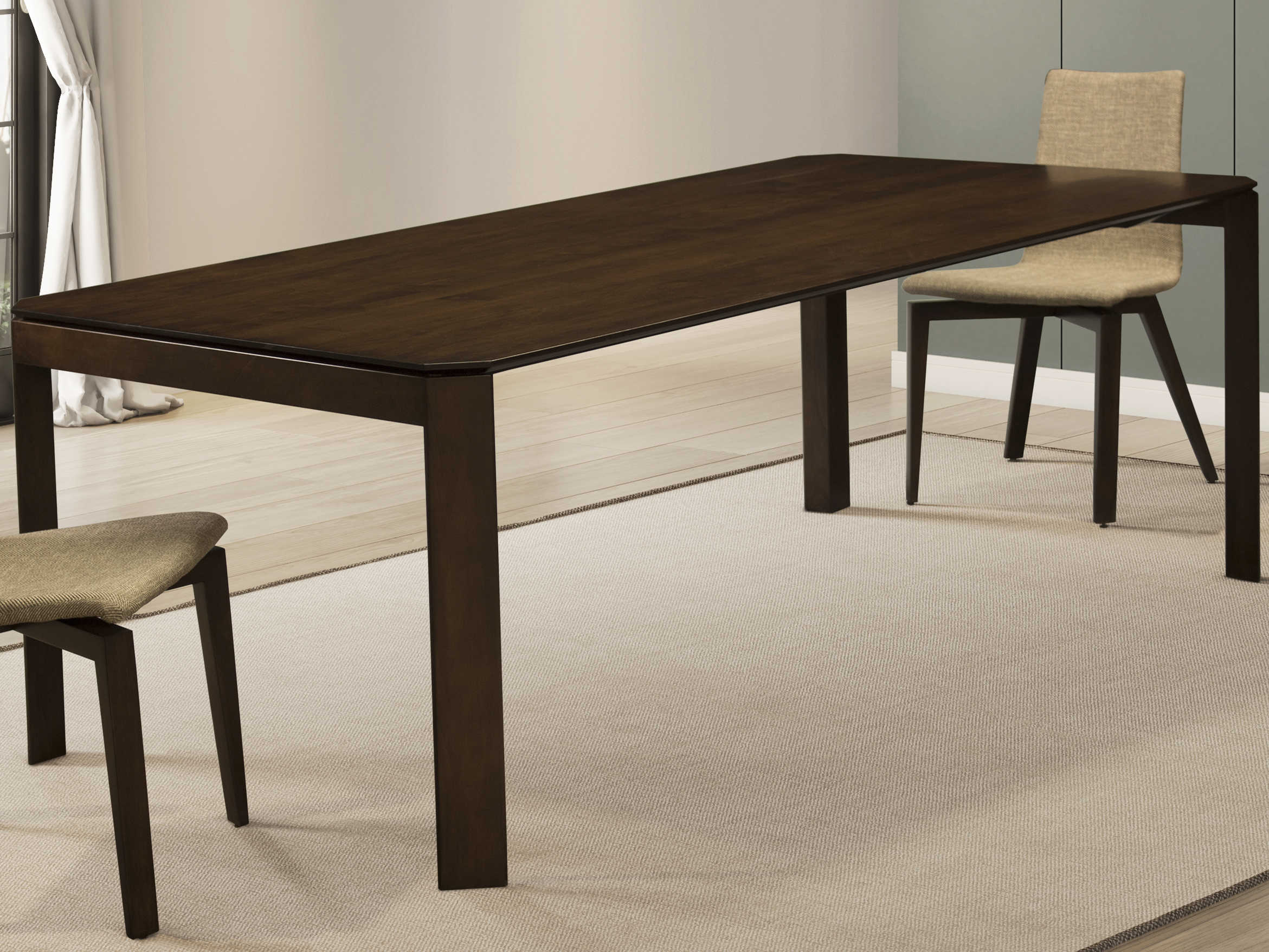 Saloom Oval Tile Dining Room Table