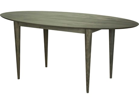 Saloom Skyline Oval Wood Dining Table