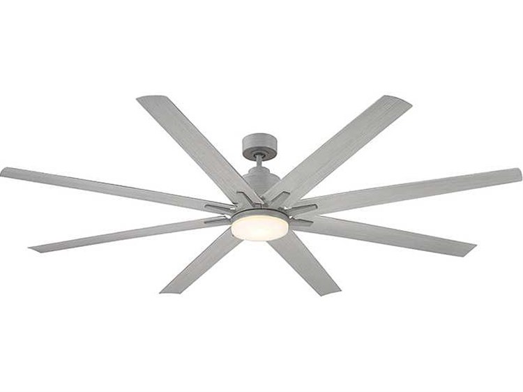 Savoy House Bluffton Grey Wood 72 Wide Eight Blade Indoor