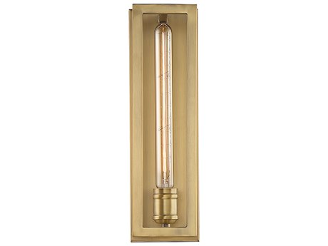Savoy House Clifton 1-Light Warm Brass Wall Sconce