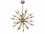 Savoy House Galea 24-Light Matte Black Crystal Sputnik Pendant  SV760992489