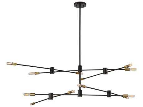 Savoy House Lyrique 12-Light Bronze Brass Pendant