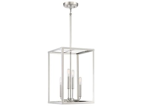 Savoy House Meridian 4-Light Polished Nickel Mini Pendant