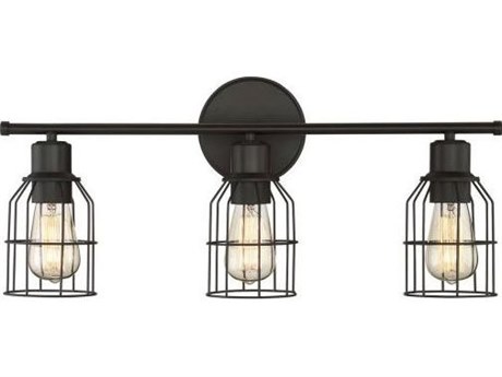 Savoy House Meridian 3-Light Oil Rubbed Bronze Vanity Light