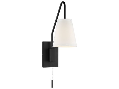 Savoy House Owen 1-Light Matte Black Wall Sconce