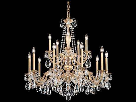 Schonbek Alea Eight-Light 30.5'' Wide Chandelier | S5AL6508