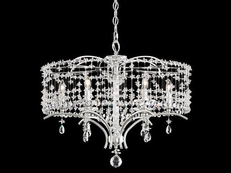 Schonbek Bella Rose 6 Light 24 Wide Crystal Swarovski Medium Chandelier S5tc1024