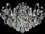 Schonbek Century 42" Wide 28-Light Antique Silver Crystal Candelabra Chandelier  S5171848